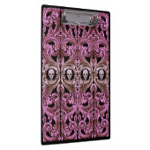 ゴシックピンクオーナメントとスカル クリップボード (右)