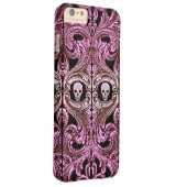 ゴシックピンクオーナメントとスカル Case-Mate iPhoneケース (裏面/右)