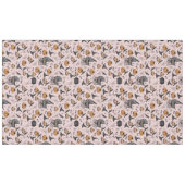 ゴシックピンクビクトリアンベビーキャリッジハロウィーン テーブルクロス (正面(横))