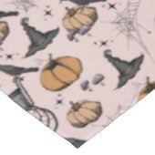 ゴシックピンクビクトリアンベビーキャリッジハロウィーン テーブルクロス (アングル)