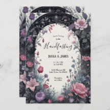 ゴシックピンクフローラガーデンゲートハン異教のダスト