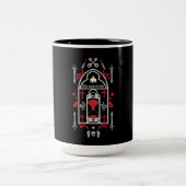 ゴシックファッションスタイル ツートーンマグカップ (中央)