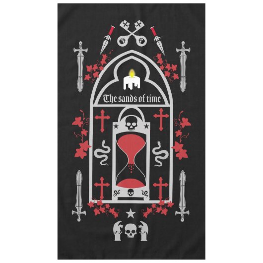 ゴシックファッションスタイル テーブルクロス (正面)