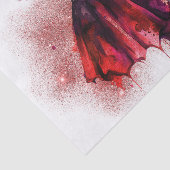 ゴシックファッション |レッドドレスハイヒール抽象芸術 薄葉紙 (詳細)