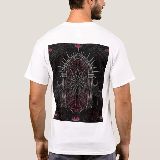 ゴシックファッション Tシャツ (裏面)