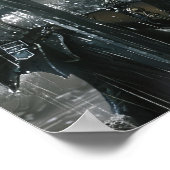 ゴシックファンタジーアートのポスター：銀髪完全に死んでいなFe ポスター (角)