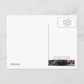 ゴシックファンタジードラゴンガールアートハガキ ポストカード (裏面)