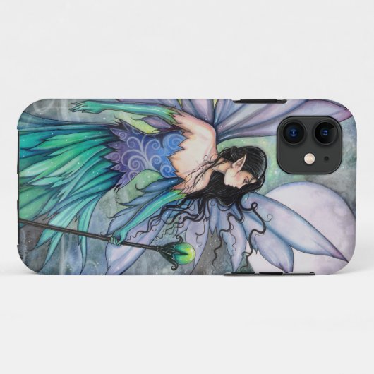 ゴシックファンタジー妖精アート 風の叫び Case-Mate iPhoneケース (裏面(横))