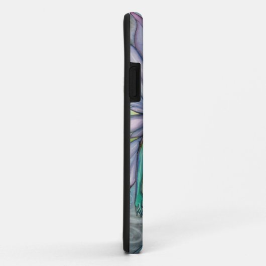 ゴシックファンタジー妖精アート 風の叫び Case-Mate iPhoneケース (裏面/右)