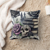 ゴシックファンタジー本愛好家 クッション (ブランケット)