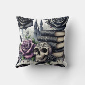 ゴシックファンタジー本愛好家 クッション (裏面)