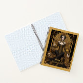 ゴシックファンタジー、シュール・ダーク・クイーン、ノート ノートブック (内部)