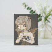 ゴシックフェアリーと毒はがきファンタジーアート ポストカード (スタンド正面)