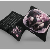 ゴシックフェアリー妖精ウィムシゴスお洒落ゴシック クッション