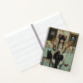 ゴシックフェアリー&幽霊オントイレ予測できなカスタム ノートブック (内部)