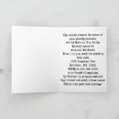 ゴシックフレームハロウィーン 招待状 (内部)