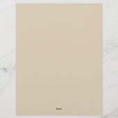 ゴシックフレーム(スカル) レターヘッド (裏面)