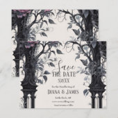 ゴシックフローラガーデンゲートハン異教のダスト セーブザデート (正面/裏面)