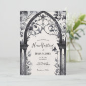 ゴシックフローラガーデンゲートハン異教のダスト 招待状 (スタンド正面)