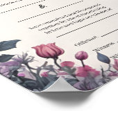 ゴシックフローラガーデンゲート処理証明書 ポスター (角)