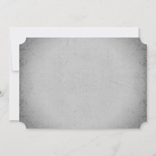 ゴシックフローラクモハローウィンパーティ 招待状 (裏面)