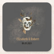 ゴシックフローラスカル蝶結婚ズ