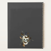 ゴシックフローラスカル蝶結婚ズ プランナー手帳 (裏面)
