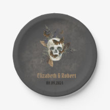 ゴシックフローラスカル蝶結婚ズ