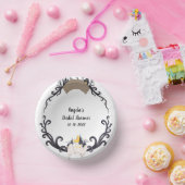 ゴシックフローラ幽霊こうもりリースハロウェディング ペーパーボウル (パーティー)