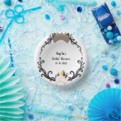 ゴシックフローラ幽霊こうもりリースハロウェディング ペーパーボウル (パーティー)