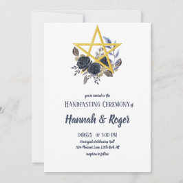 ゴシックフローラ異教の星形五角形侵入 招待状