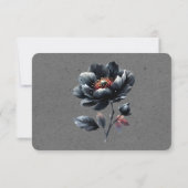 ゴシックフローラ結婚ズ サンキューカード (裏面)