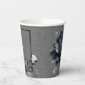ゴシックフローラ結婚ズ 紙コップ (左)