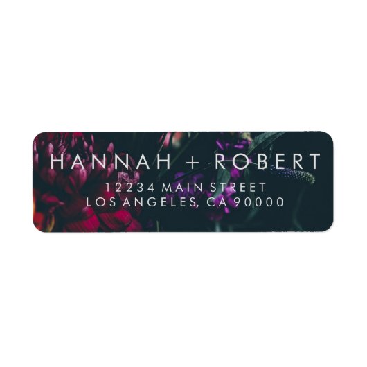 ゴシックフローラ結婚式場 ラベル (正面)