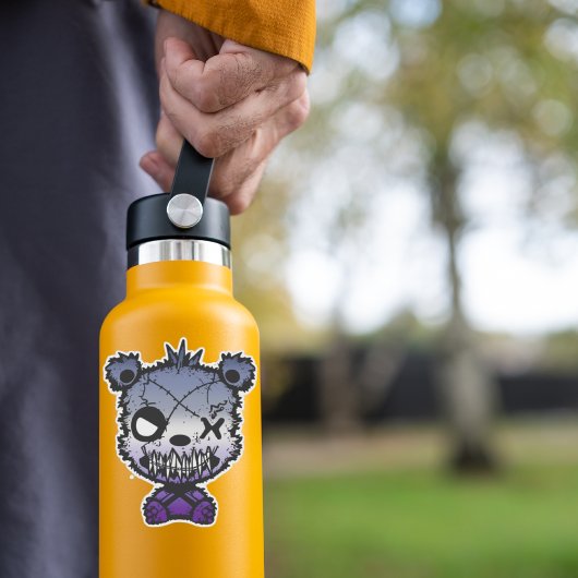 ゴシックブッチレズビアンプライドフラッグカラーベアー シール