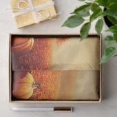 ゴシックブラックオレンジカボチャのデコパージュ 薄葉紙 (ギフト)