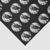 ゴシックブラッククロウ&タワー不気味ハロウィン 薄葉紙 (詳細)