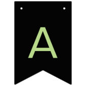 ゴシックブラックディアデロスミュートスガースカル花 バンティングフラッグ (第2の旗)