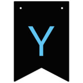 ゴシックブラックディアデロスミュートスガースカル花 バンティングフラッグ (第3の旗)