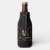 ゴシックブラックディアデロスミュートスガースカル花 ボトルクーラー (ボトル裏面)