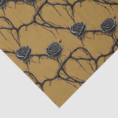 ゴシックブラックバラスピードペイントパターン 薄葉紙 (詳細)