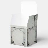 ゴシックブラックバラトレリス結婚式の引き出物ボックス フェイバーボックス (オープン)