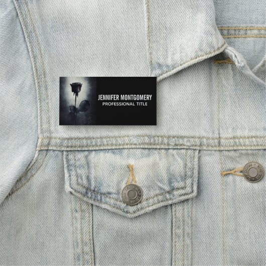 ゴシックブラックバラ滴下の血のマカバーの職業 名札 (インサイチュ)