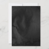 ゴシックブラックバラ&ブックファンタジーハンドスティング 招待状 (裏面)