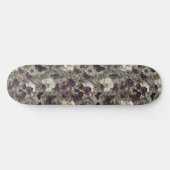 ゴシックブラックパープルバラスカルモススケートボード スケートボード (横)