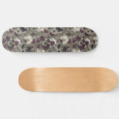 ゴシックブラックパープルバラスカルモススケートボード スケートボード (横)