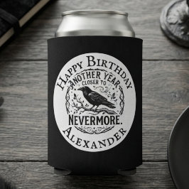 ゴシックブラックレイバー ネバーモア 誕生日 缶クーラー