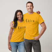 ゴシックブラックレター映画スローガン Tシャツ (ユニセックス)