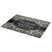 ゴシックブラックレースとパーチ結婚メントの記念日 カッティングボード (角)