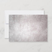 ゴシックブラック&ブルゴーニュスカル&スパイダーディナー 出欠カード (裏面)